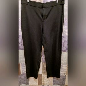 Talbots Stretch dress pants in black, 16W